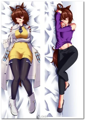 Agnes Tachyon dakimakura from Uma Musume Pretty Derby anime body pillow