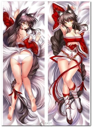 Ahri League of Legends dakimakura anime body pillow