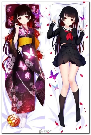 AI-generated Enma Hell Girl dakimakura anime body pillow