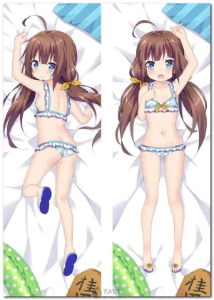 Ai Hinatsuru dakimakura body pillow featuring Ryuos' 'Work Is Never Done' design