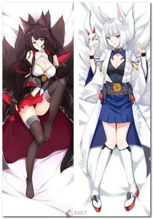 Akagi and Kaga Azur Lane anime dakimakura body pillow