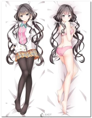 Aki Adagaki dakimakura pillow cover from Masamune-kun's Revenge anime
