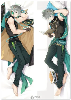 Alhaitham Genshin Impact dakimakura anime body pillow cover