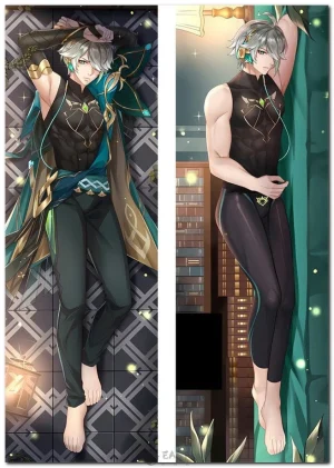 Alhaitham Genshin Impact dakimakura anime body pillow cover
