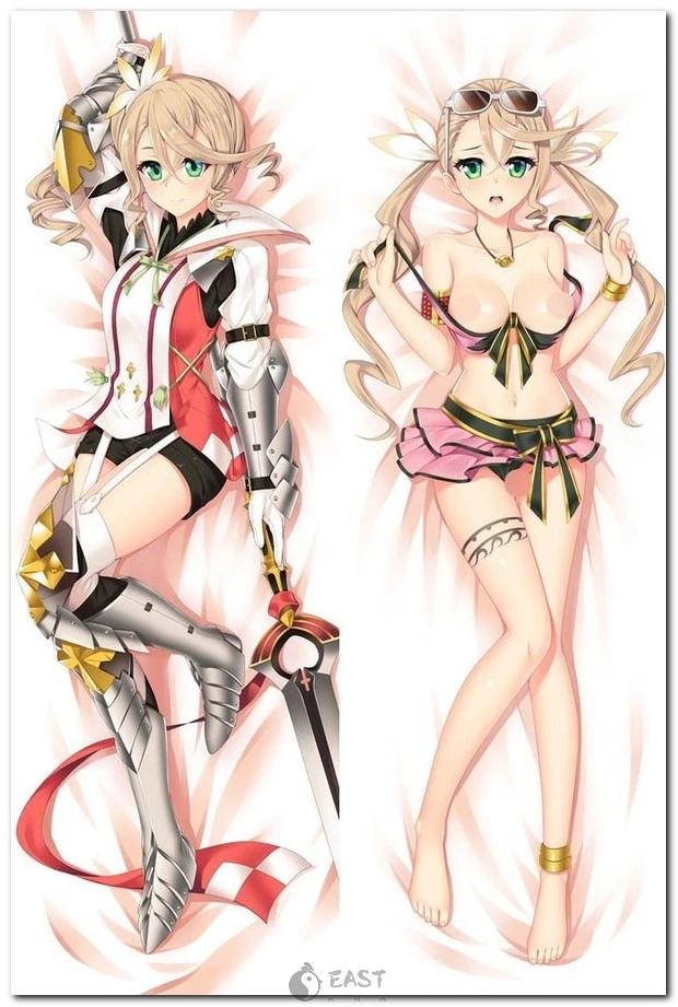 High-quality Alisha Diphda dakimakura body pillow featuring Tales of Zestiria artwork. Designed for anime fans and compatible with AI voice accessories. Official Eastana product. Alisha Diphda dakimakura body pillow from Tales of Zestiria anime