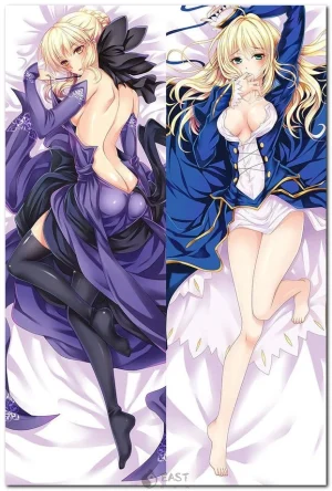 Artoria Pendragon dakimakura pillow from Fate/Grand Order anime