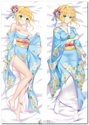 Artoria Pendragon from Fate/Grand Order on dakimakura body pillow