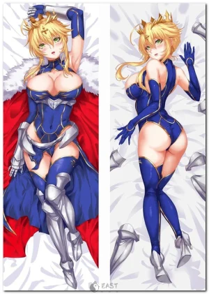 Artoria Pendragon dakimakura from Fate/Grand Order anime body pillow