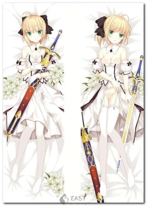 Artoria Pendragon Lily from Fate/Grand Order dakimakura pillow cover