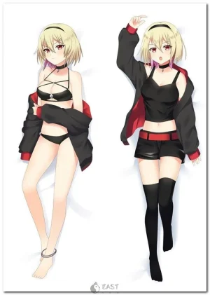 Ashizawa Saki VTuber anime dakimakura body pillow with AI voice theme
