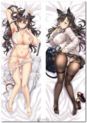 Atago from Azur Lane anime dakimakura body pillow illustration