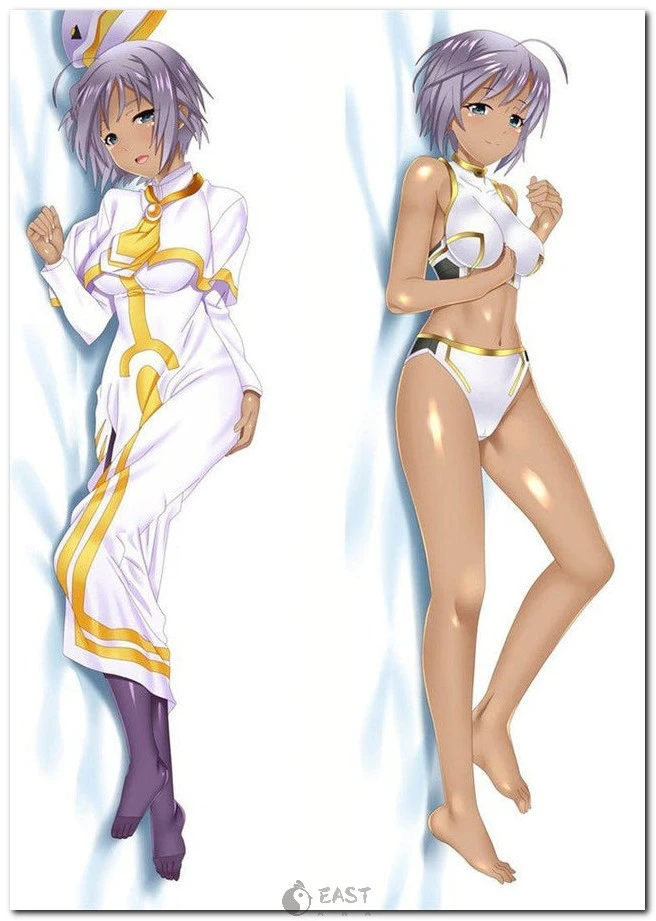 High-quality Athena Aria anime dakimakura body pillow from Eastana, designed with AI voice integration for immersive fan experience. Part of The Animation series. Athena Aria anime body pillow dakimakura with AI voice feature