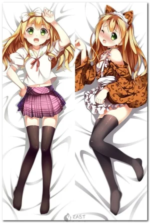 Henneko from Azusa Azuki anime on dakimakura body pillow