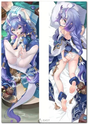 Bailu from Honkai: Star Rail anime dakimakura body pillow