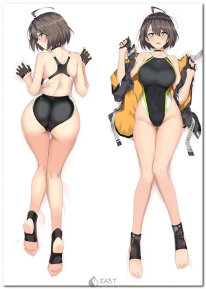 Anime body pillow featuring Azur Lane character from Baltimore series