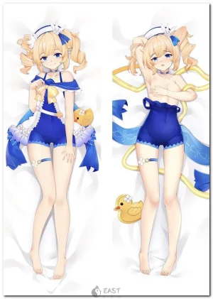Barbara from Genshin Impact anime body pillow cover (dakimakura) for AI voice pillow