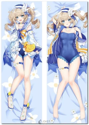 Barbara from Genshin Impact on anime body pillow (dakimakura) cover