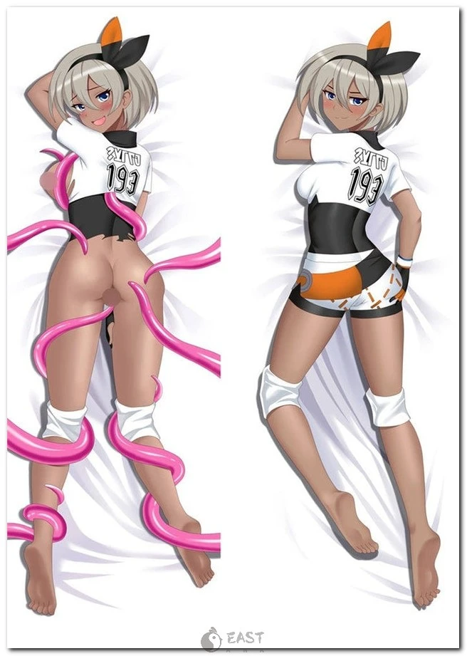 Bea Pokemon anime body pillow (dakimakura) with AI voice functionality — premium printed cover by Eastana, ideal for fans and collectors. Bea from Pokemon anime on body pillow cover, AI voice dakimakura