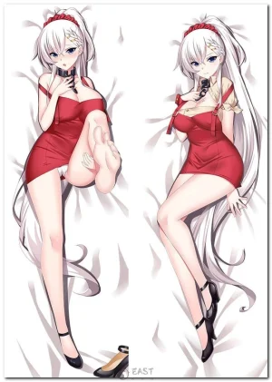 Belfast Azur Lane anime dakimakura body pillow with AI voice feature