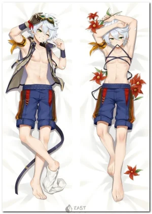 Bennett Genshin Impact anime body pillow dakimakura cover