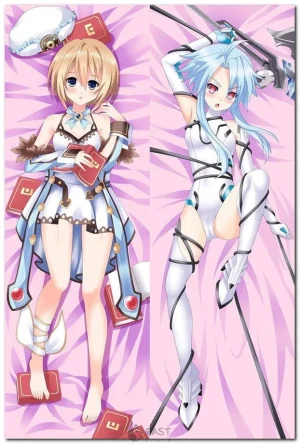 Blanc from Hyperdimension Neptunia dakimakura pillow cover