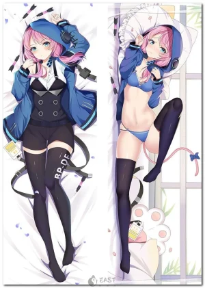 Blue Poison Arknights dakimakura body pillow for anime fans