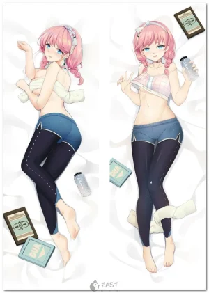 Blue Poison Arknights dakimakura body pillow cover for anime fans