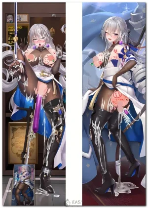 Bronya from Honkai: Star Rail anime body pillow cover