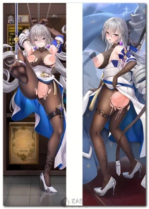 Bronya from Honkai: Star Rail anime body pillow cover (dakimakura)