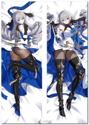 Bronya from Honkai: Star Rail anime body pillow dakimakura