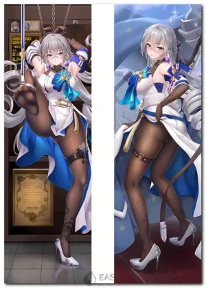 Bronya from Honkai: Star Rail dakimakura anime body pillow