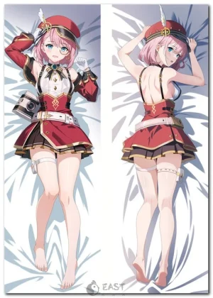 Charlotte Genshin Impact anime body pillow dakimakura cover