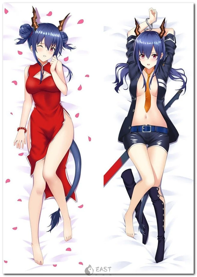 Premium Arknights Chen dakimakura (body pillow) cover image. Ideal for fans seeking authentic anime-themed decor with AI voice integration support. Chen from Arknights anime body pillow dakimakura cover