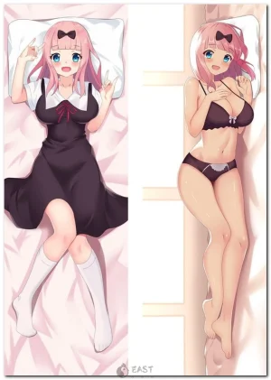 Chika Fujiwara dakimakura pillow cover from Kaguya-sama: Love Is War