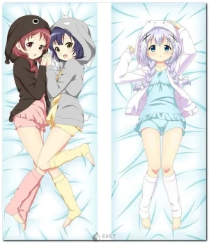 Chino Kafuu dakimakura pillow from Is the Order a Rabbit?