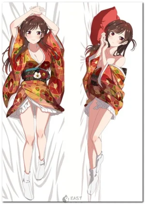 Chizuru Ichinose dakimakura pillow cover from Rent a Girlfriend