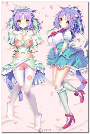 Cinnamon from Nekopara anime on dakimakura body pillow