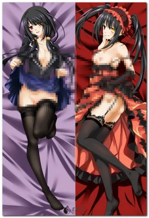 Date A Live anime dakimakura body pillow featuring character art