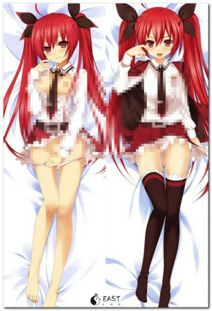 Date A Live anime dakimakura body pillow featuring character illustration