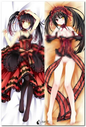 Date A Live anime dakimakura body pillow featuring character art