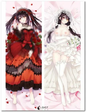 Date A Live anime dakimakura body pillow featuring character art