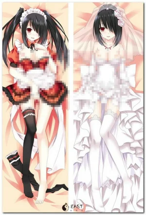 Date A Live anime dakimakura body pillow featuring character illustration