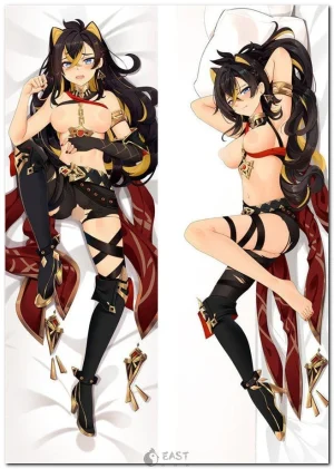 Dehya Genshin Impact anime body pillow dakimakura cover