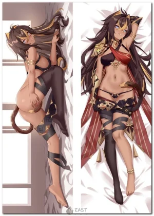 Dehya Genshin Impact anime body pillow dakimakura cover