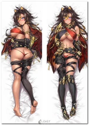 Dehya Genshin Impact anime body pillow dakimakura cover