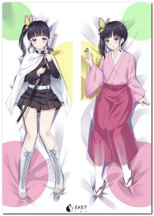 Demon Slayer anime dakimakura body pillow featuring Tanjiro Kamado