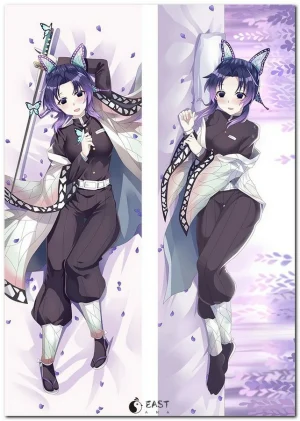 Demon Slayer anime dakimakura body pillow featuring Tanjiro Kamado