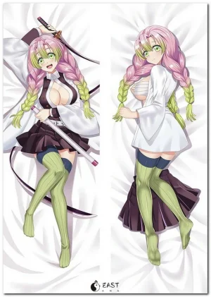 Demon Slayer anime dakimakura body pillow featuring Tanjiro Kamado