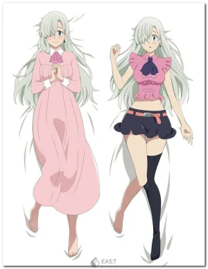 Elizabeth Liones dakimakura anime body pillow from Seven Deadly Sins