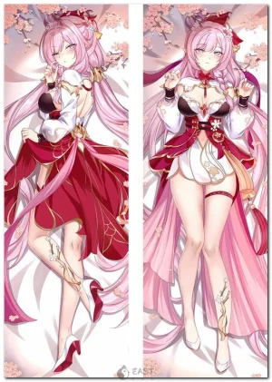 Elysia from Honkai Impact 3rd anime dakimakura body pillow
